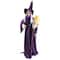 5.5ft. Lighted & Animated Witch Halloween Figure Decoration